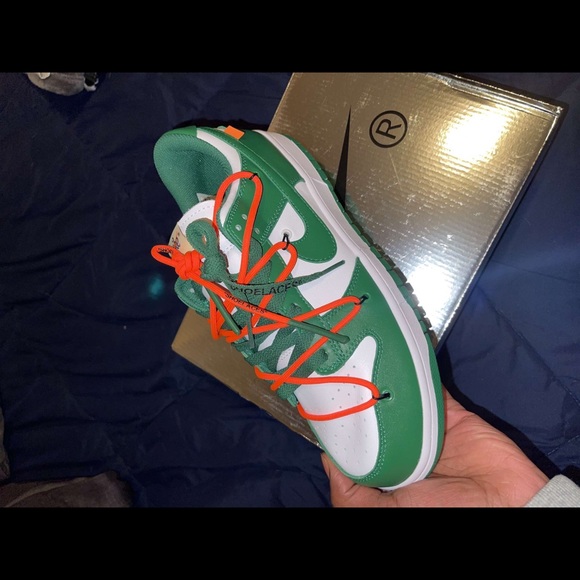 Off-White x Dunk Low 'Pine Green'